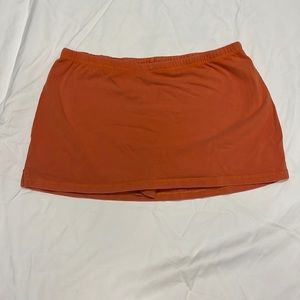 URBAN OUTFITTERS-OUT FROM UNDER mini skirt-built in shorts